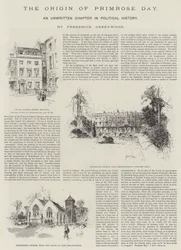 The Origin of Primrose Day, an Unwritten Chapter in Political History, by Frederick Greenwood